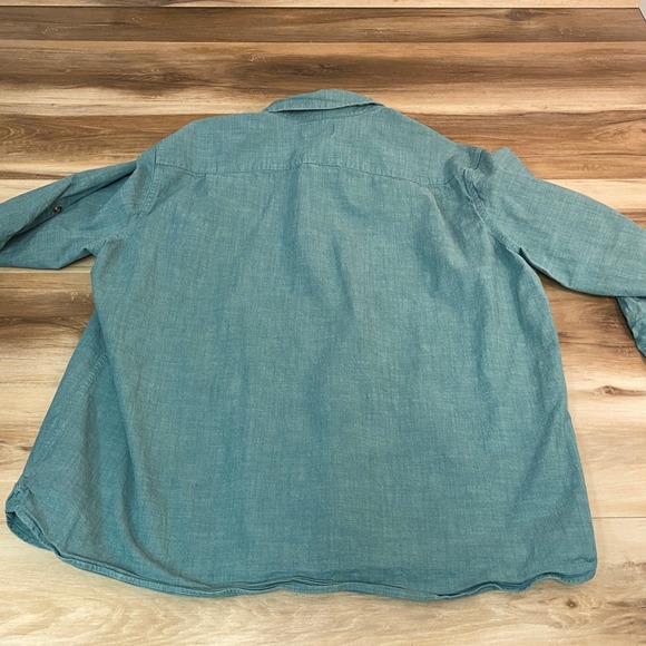 LL Bean Shirt Mens XL Traditional Fit Button Down Canvas Twill Workshirt - Picture 6 of 6